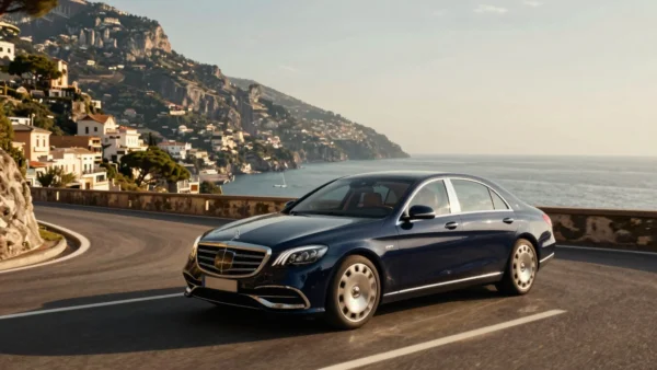 Regional day trip from Rome to Amalfi Coast - private Mercedes chauffeur service